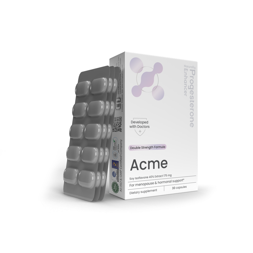Acme Soy Isoflavone Capsules – 30 Capsules