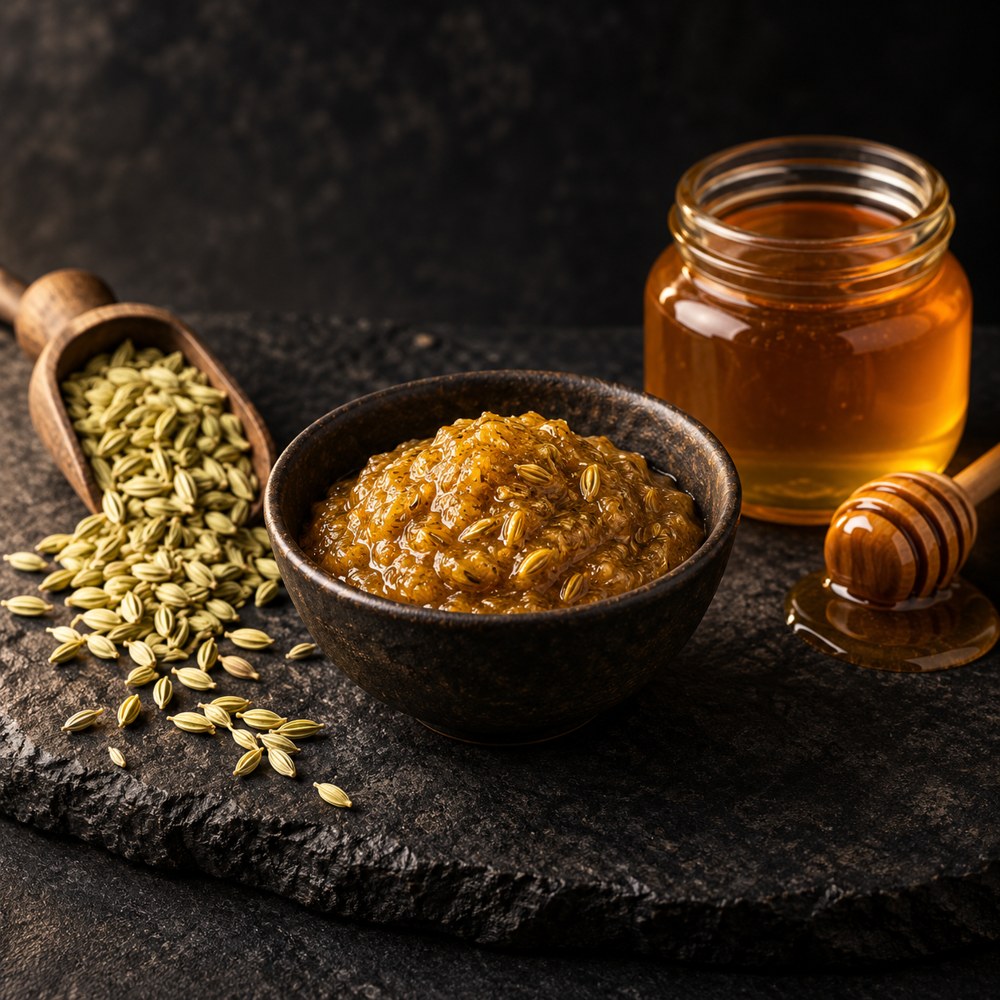 Fennel Seeds & Honey Paste | Tibb e Nabvi