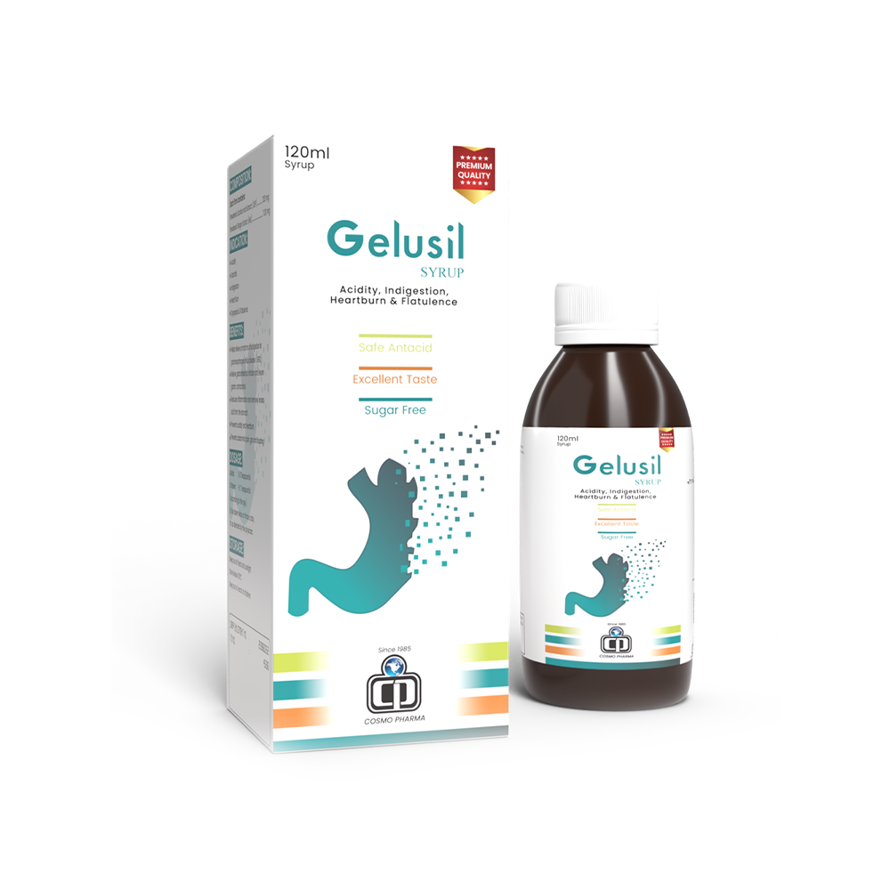 Gelusil Ginger & Licorice Herbal Syrup – 120 ml