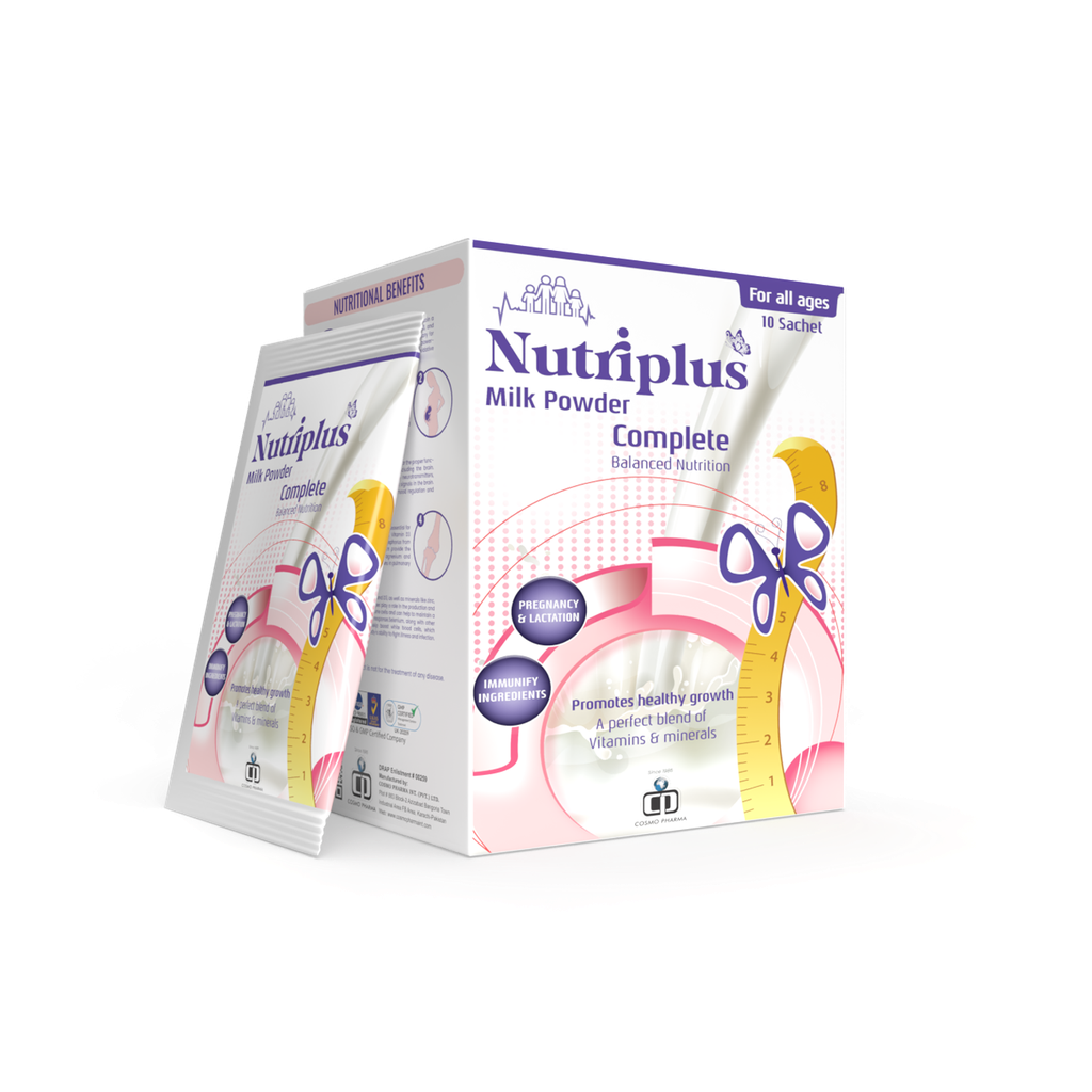 Nutri Plus Nutritional Milk Powder – 10 Sachets
