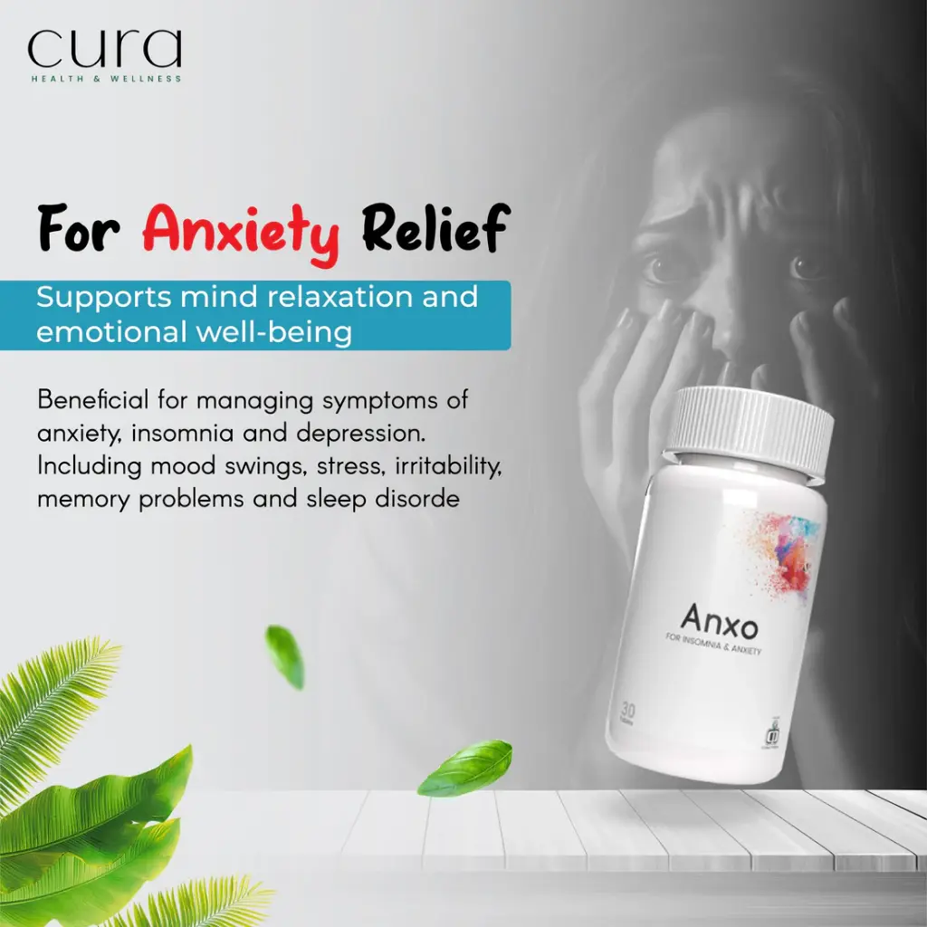 Anxo — أقراص بأعشاب وفيتامينات ومعادن
