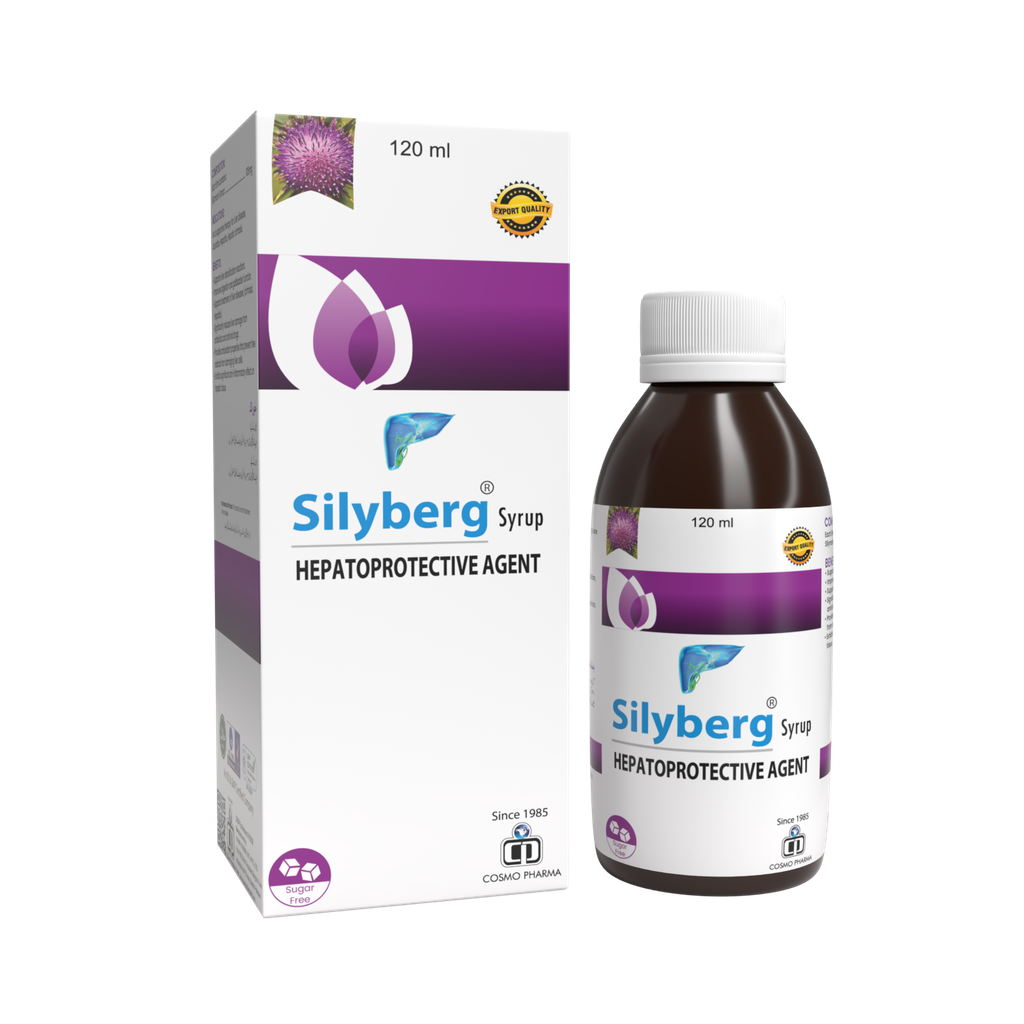Silyberg سيليمارين شراب – 120 مل