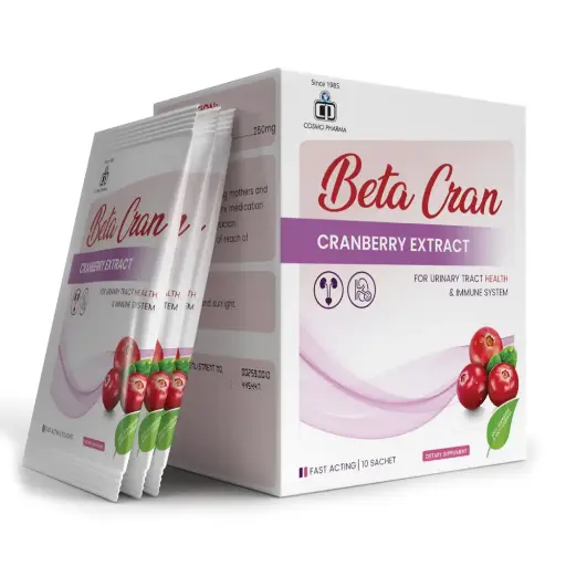 BETACRAN: Urinary Trouble?  Feel Better Fast Betacran Sachet.