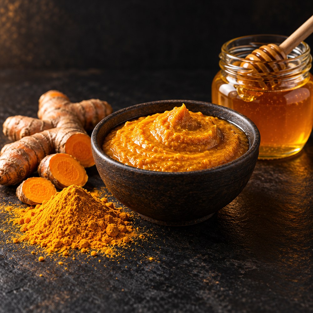 [HTN-2026-07] Turmeric & Honey Paste | Tibb e Nabvi