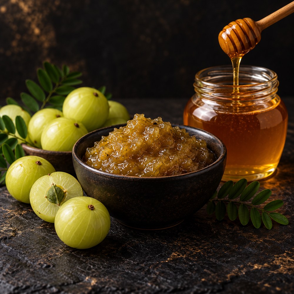[HTN-2026-10] Gooseberry & Honey Paste | Tibb e Nabvi