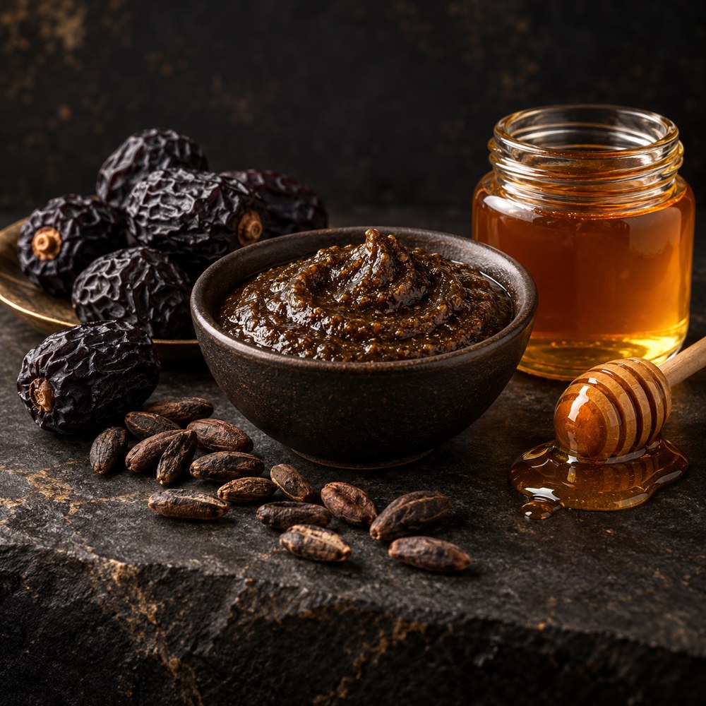 [HTN-2026-13] Ajwa Seeds & Honey Paste | Tibb e Nabvi
