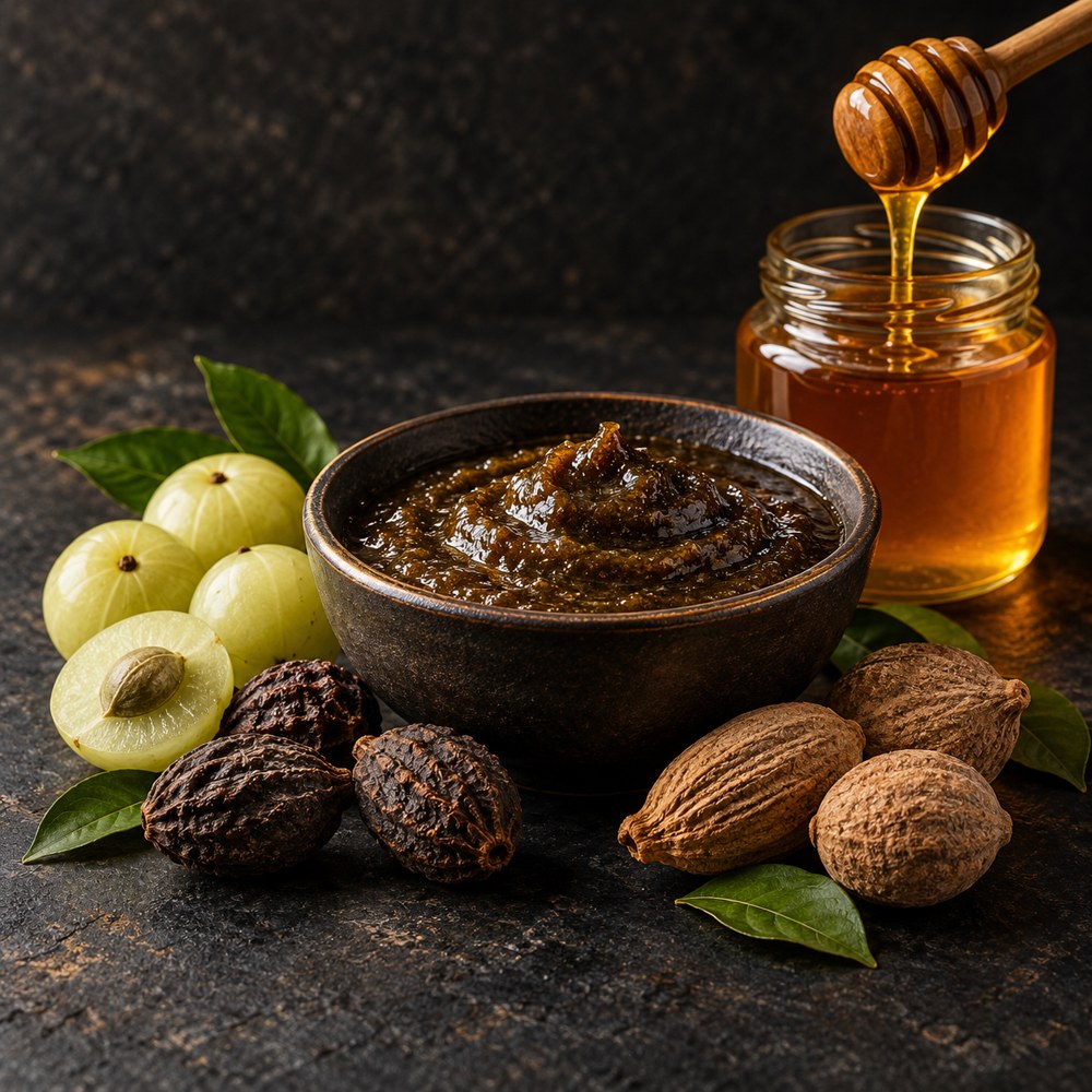 [HTN-2026-23] Triphala & Honey Paste | Tibb e Nabvi