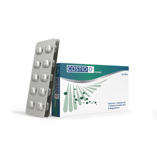 COSTIO-D: Stay Strong and Active with The Bone-Boosting Power.