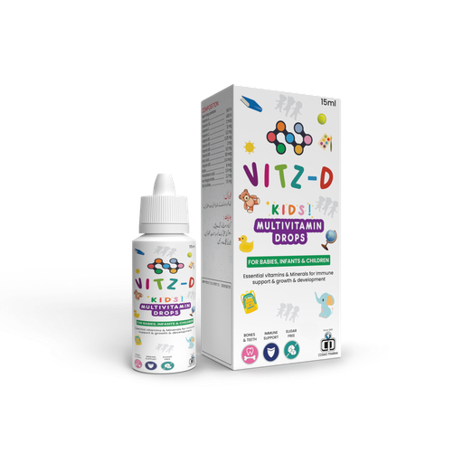 Nourish Your Child's Future with VITZ -D: The Multivitamin for Growing Strong.