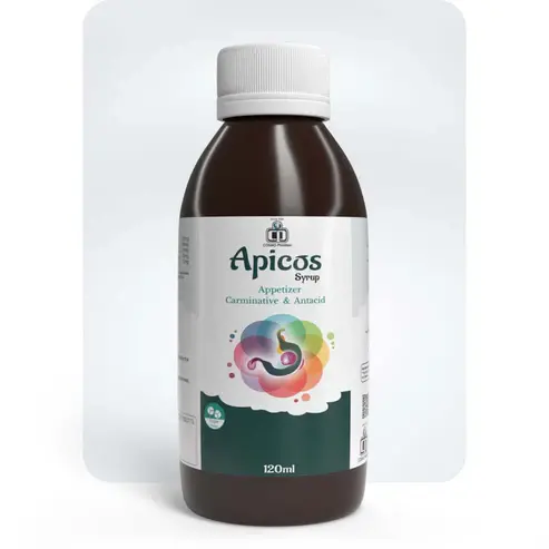 Apicos Syrup: Tummy Happy Baby with APICOS: Gentle Relief, Big Appetite.